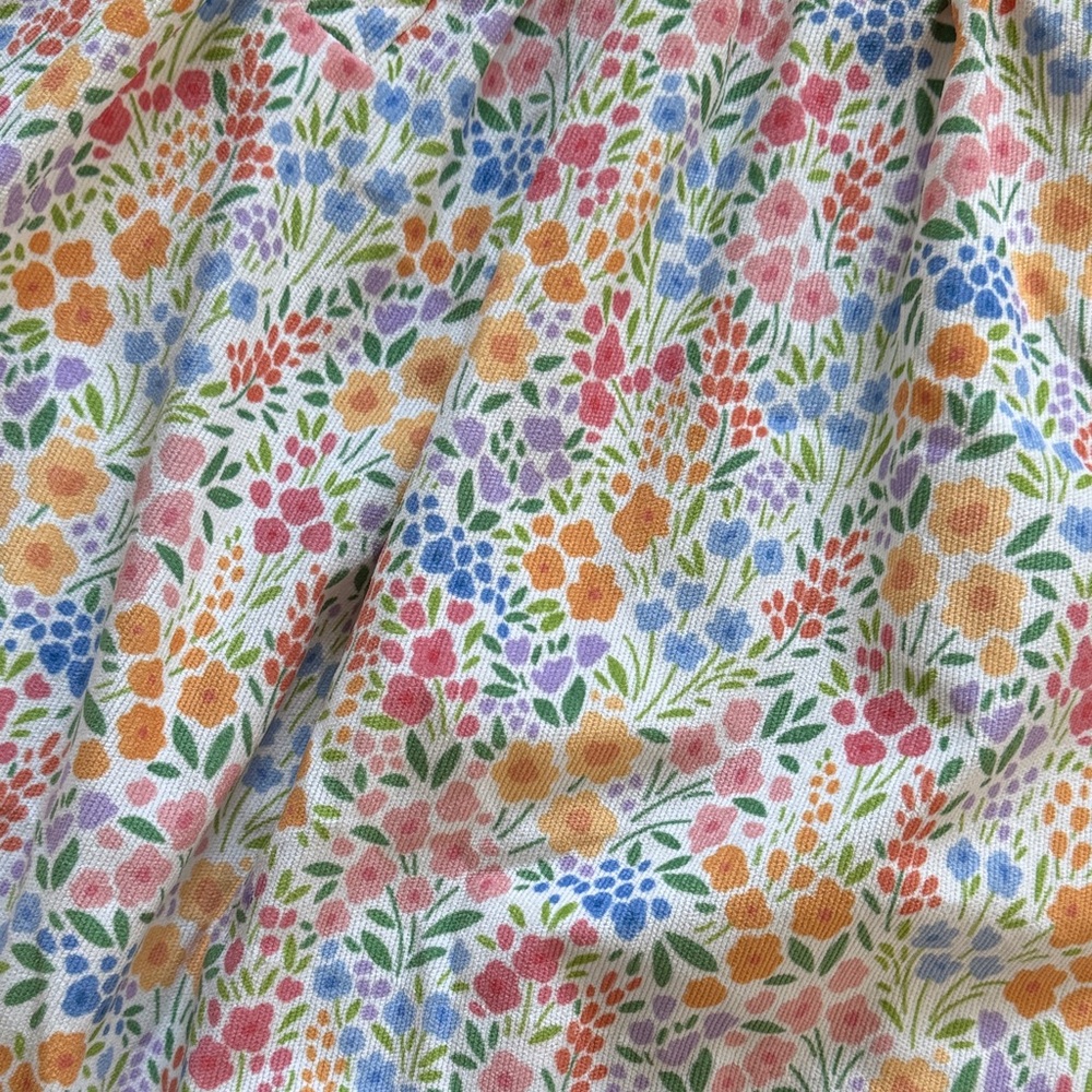 Cecil And Lou Floral Print Smocked Corduroy Dress New And Never Worn - Picture 11 of 14